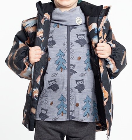 100% meriino dressipluus