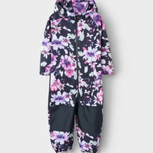 NMMALFA08 Name it softshell kombe 'Big flower'