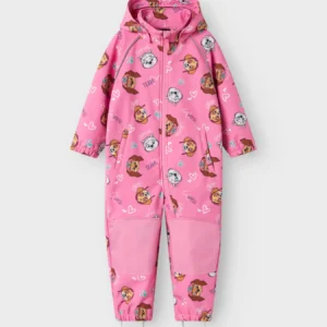 NMMALFA08 Name it softshell kombe 'Pawpatrol Pink Cosmos'