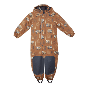 Jonathan tepitud voodriga vihmakombe 'Pruun Mäger'