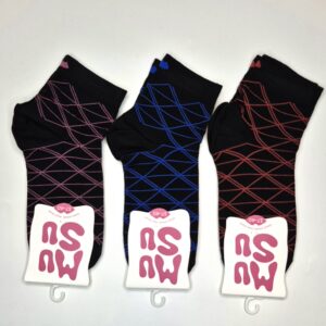 Naste puuvillased sokid 'MuSu MIX' suurus 37-49 (3 paari)