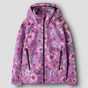 NKFALFALIGHT08 Name it K/S jope ‘Iris Orchid FLORAL FOREST'