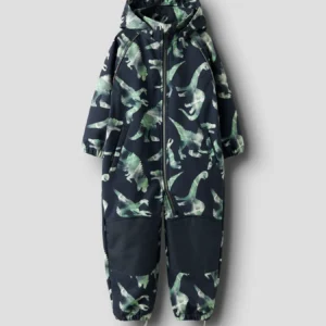 NMMALFA08 Name it softshell kombe Dark Sapphire GRAPHIC DINO