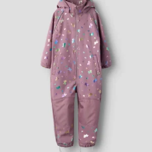 NMMALFA08 Name it softshell kombe ‘Grape Shake BOW'